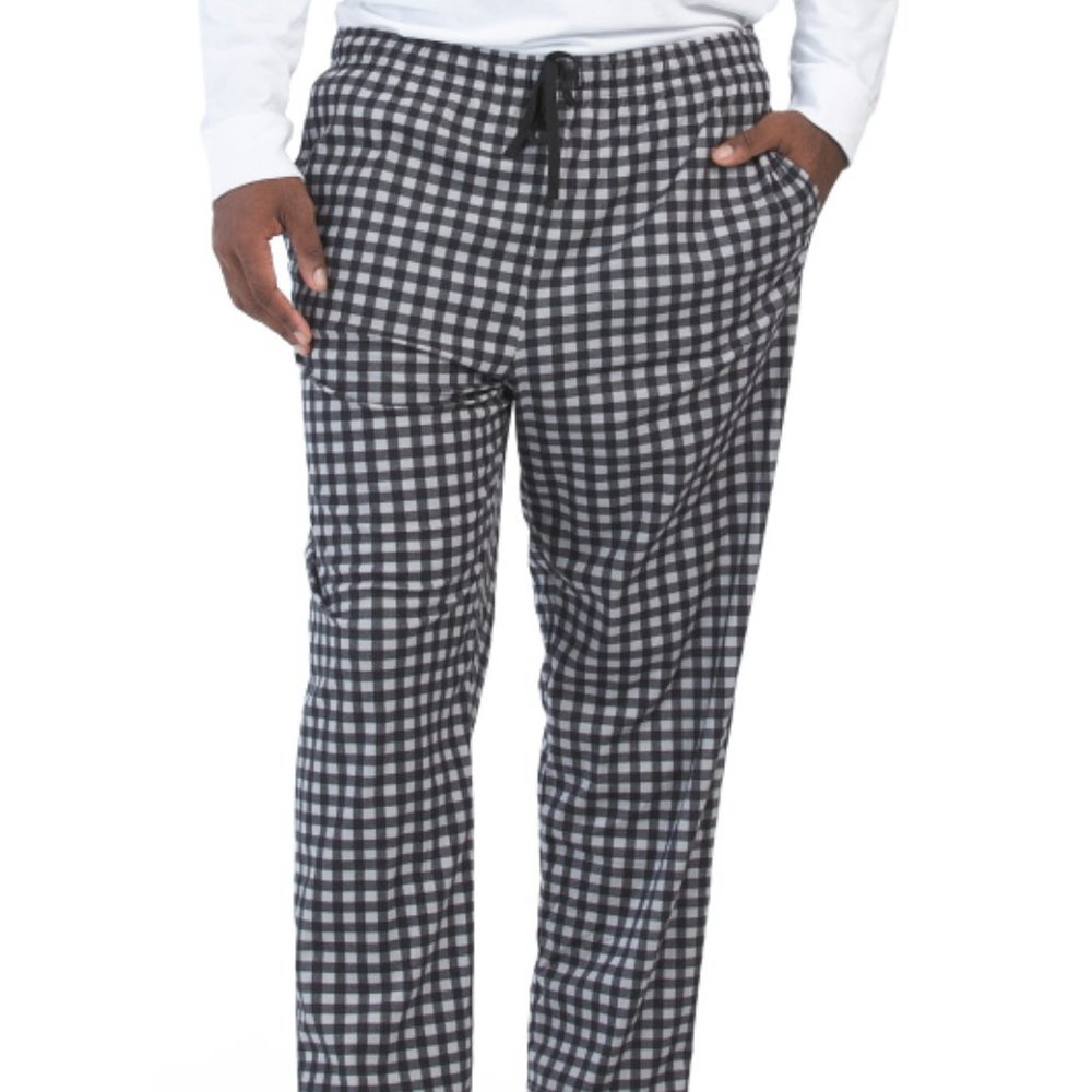 Nautica Cozy Fleece Check Pajama Lounge Pants NWT - Picture 1 of 6